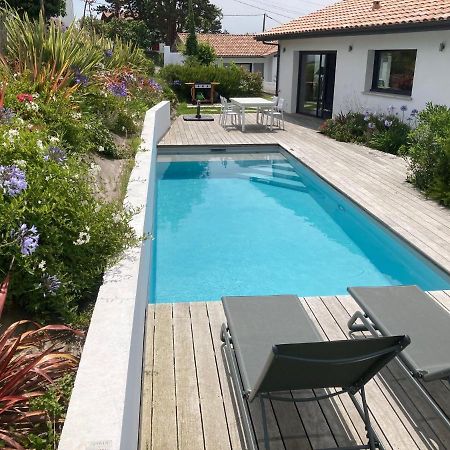 Villa Avec Piscine Privee, Vue Sur Mer Et Plage A Pied 800M Saint-Jean-de-Luz Zewnętrze zdjęcie