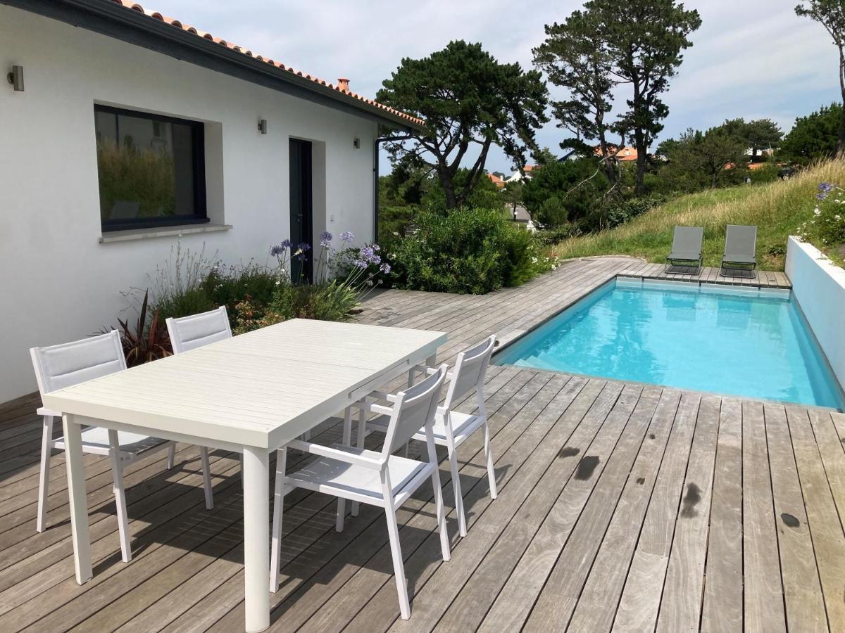Villa Avec Piscine Privee, Vue Sur Mer Et Plage A Pied 800M Saint-Jean-de-Luz Zewnętrze zdjęcie