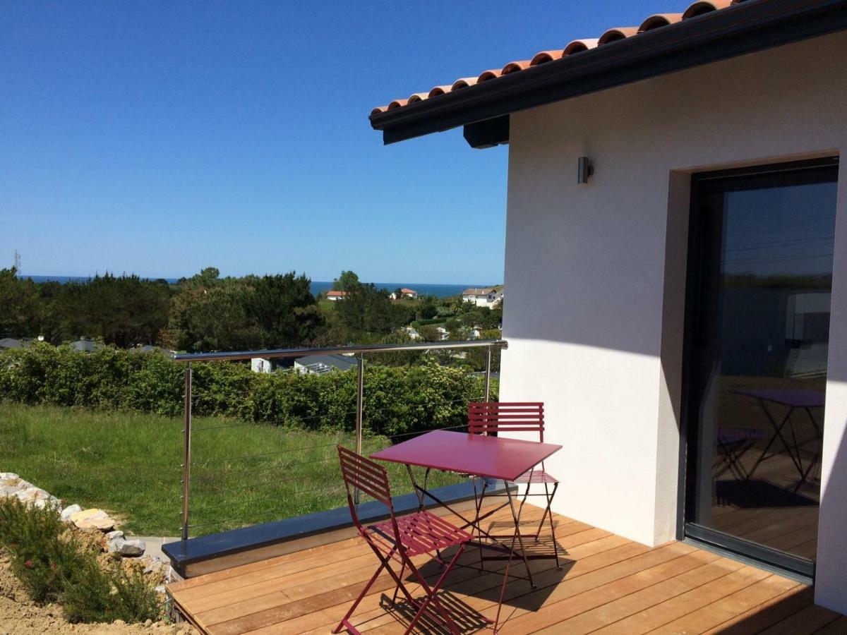 Villa Avec Piscine Privee, Vue Sur Mer Et Plage A Pied 800M Saint-Jean-de-Luz Zewnętrze zdjęcie