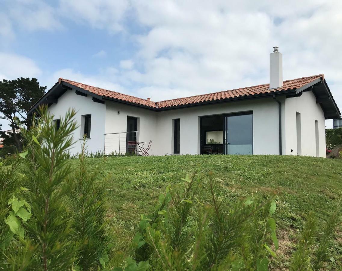 Villa Avec Piscine Privee, Vue Sur Mer Et Plage A Pied 800M Saint-Jean-de-Luz Zewnętrze zdjęcie